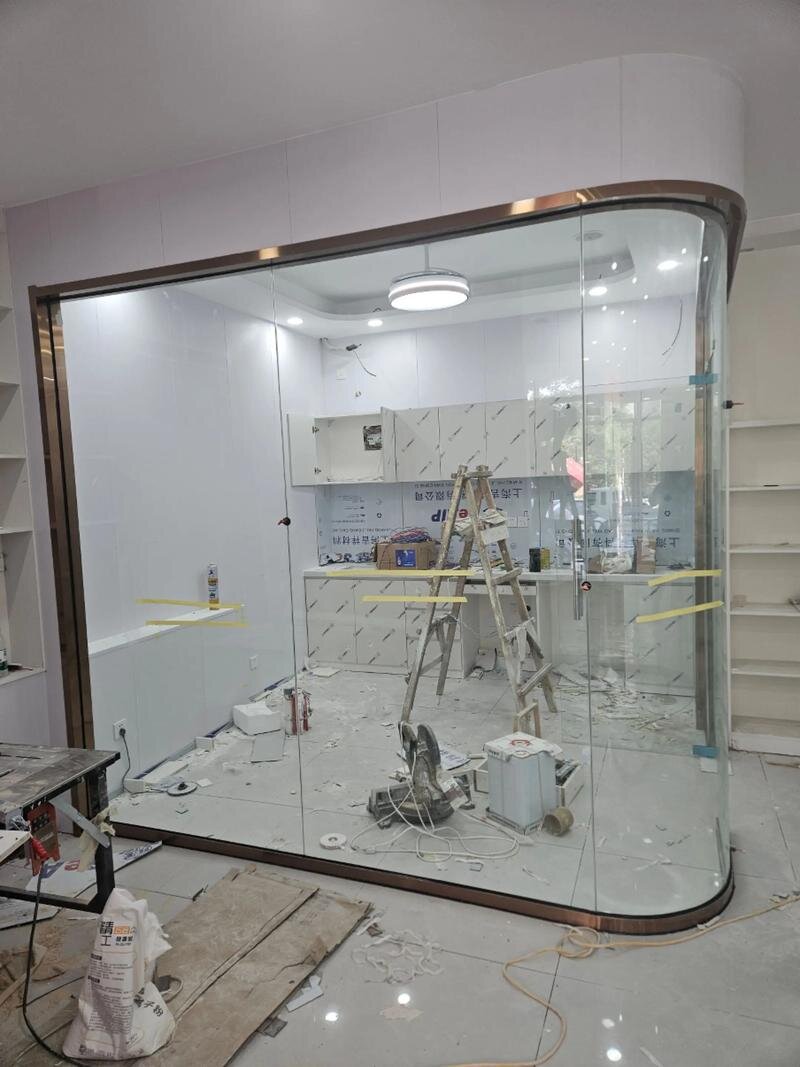 宣城市异形展柜玻璃异形展柜玻璃 - 厂家